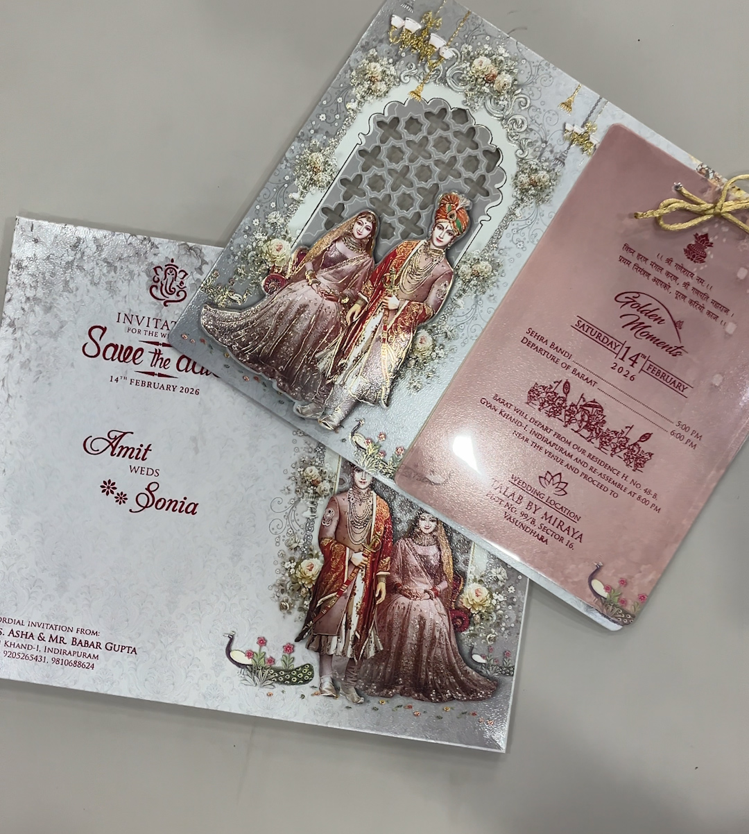 Wedding Card 3323